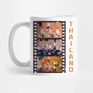 Thailand Historical Culture Illustration Mug